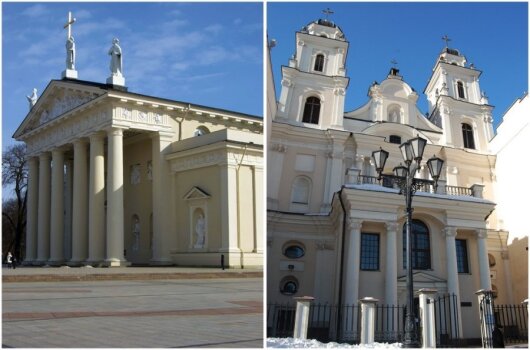 Фотобитва: Вильнюс vs Минск